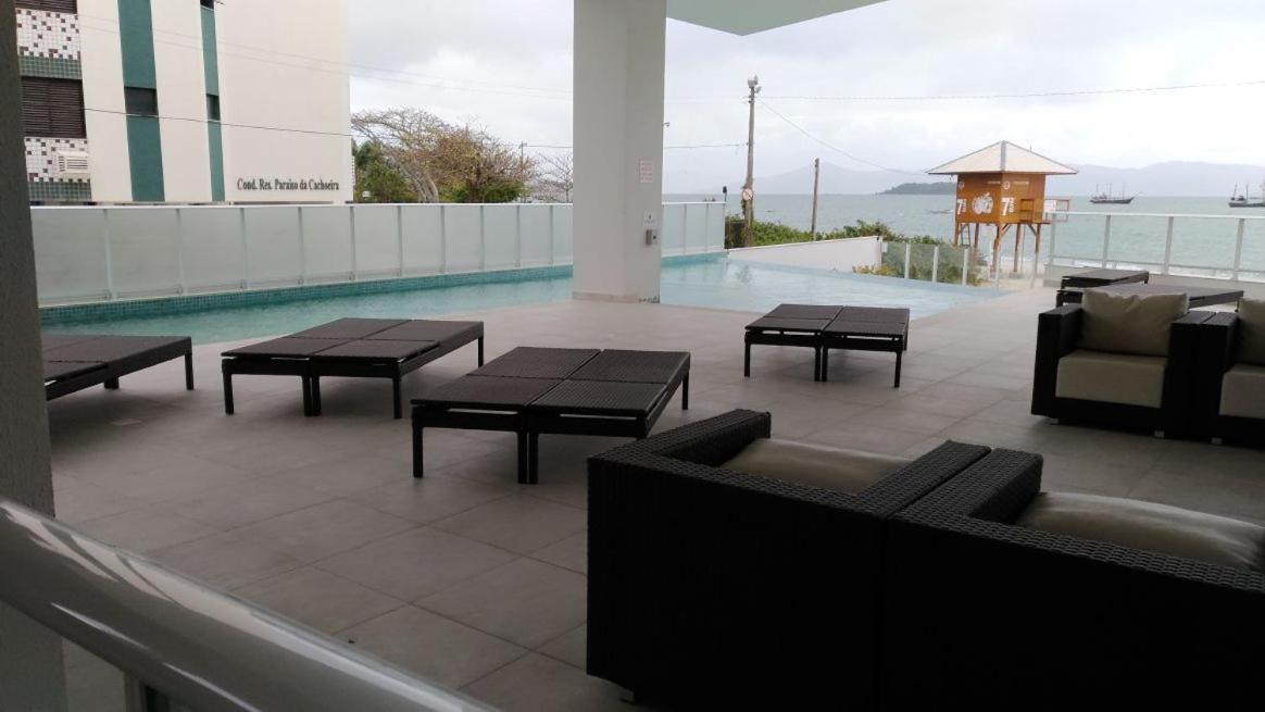 Maravilhoso Apartamento Beira-Mar Praia Da Cachoeira Florianopolis Exterior photo